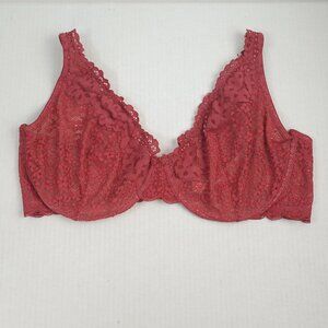 Victoria's Secret Body By Victoria Pink Unlined Demi Lace Bra 38DDD